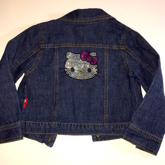 Hello Kitty Super Cute Jean Jacket Size 
